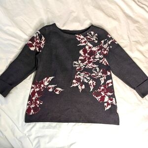 Cynthia Rowley Dark Gray Sweater - medium size